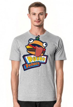 Męska Koszulka Durr Burger - Fortnite Limited Edition