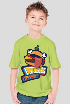 Dla chłopca Koszulka Durr Burger - Fortnite Limited Edition