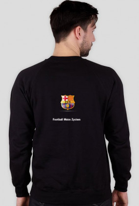 Czarna Bluza Visca el Barca