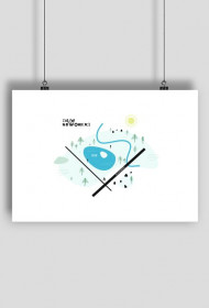 Plakat ILUSTRACJA NH Zaalew Nowohucki