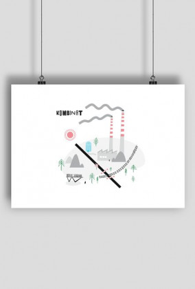 Plakat ILUSTRACJA NH Kombinat
