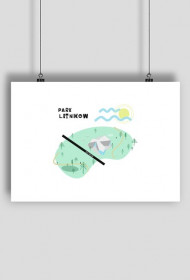 Plakat ILUSTRACJA NH Park Lotników