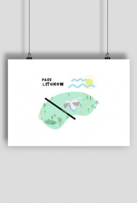 Plakat ILUSTRACJA NH Park Lotników