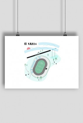 Plakat ILUSTRACJA NH KS Wanda