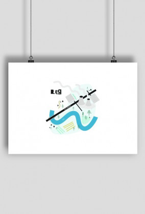 Plakat ILUSTRACJA NH Łęg