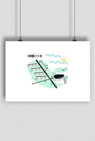 Plakat ILUSTRACJA NH Bieńczyce