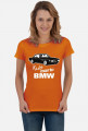 Kult marki BMW - E9 (bluzka damska) jasna grafika