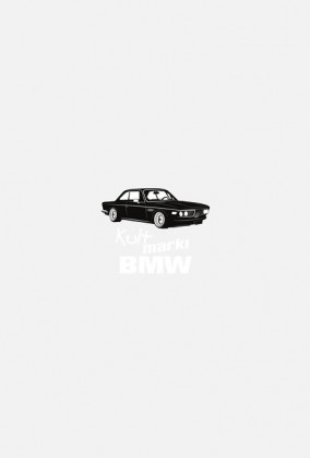 Kult marki BMW - E9 (bluzka damska) jasna grafika