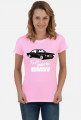 Kult marki BMW - E9 (bluzka damska) jasna grafika