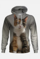 Bluza z kapturem CAT