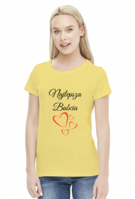 t-shirt damski - najlepsza babcia