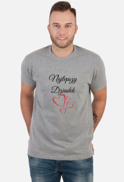 t-shirt męski - najlepszy dziadek