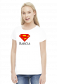 t-shirt damski - super babcia