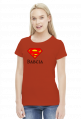 t-shirt damski - super babcia