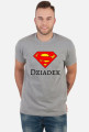 t-shirt męski - super dziadek