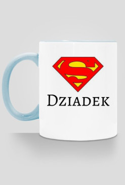 kubek, kolorowe ucho - super dziadek