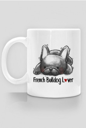 French bulldog kubek
