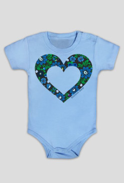 Body niemowlęce  - Opolska Wiosna- serce czarne