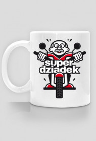 Super dziadek motocyklista - dzień dziadka