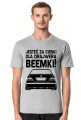 E36 - Dla beemki za cienki (koszulka męska) ciemna grafika