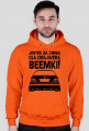 E36 - Dla beemki za cienki (bluza męska kapturowa) ciemna grafika