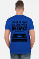 E36 - Dla beemki za cienki (koszulka męska) ciemna grafika tył