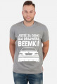 E36 - Dla beemki za cienki (koszulka męska) jasna grafika