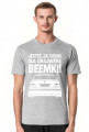 E36 - Dla beemki za cienki (koszulka męska) jasna grafika
