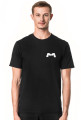 T-SHIRT MAŁE LOGO | CZARNY