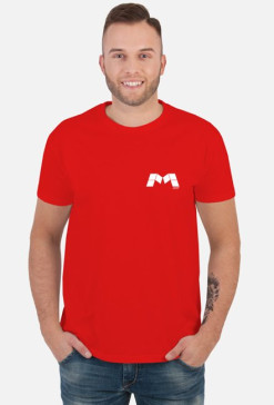 T-SHIRT MAŁE LOGO | CZERWONY