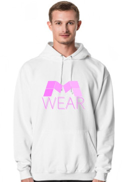 BLUZA DUŻE LOGO | BIAŁA