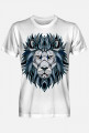 Geometric lion tattoo t-shirt