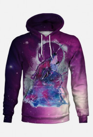 Full print galaxy wolf / unisex