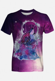 Full print galaxy wolf