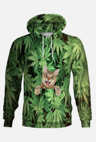 Full Print weed cat / unisex