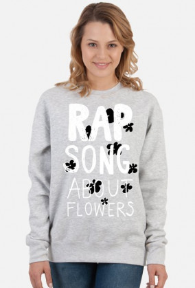 Rap song about flowers (white)