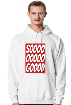 so good - bluza z kapturem.