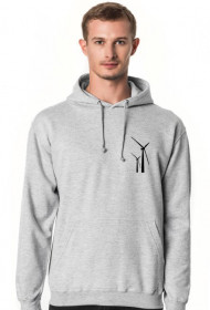 Bluza kangurka z wiatrakami