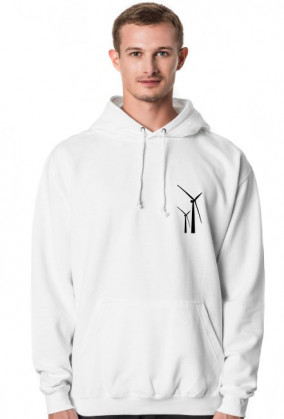 Bluza kangurka z wiatrakami