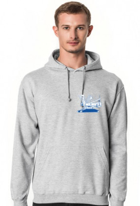 Bluza kangurka gąsienicowy żuraw