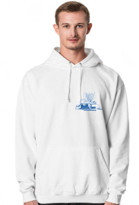 Bluza kangurka kratowy żuraw