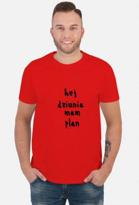 hej dziunia mam plan