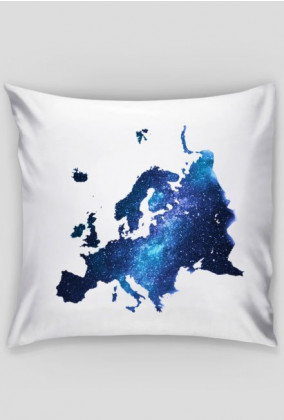 Gwiezdna mapa Europy poduszka
