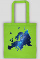 Mapa Europy kosmos gwiazdy torba eko