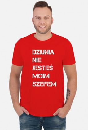 Dziunia nie jesteś moim szefem