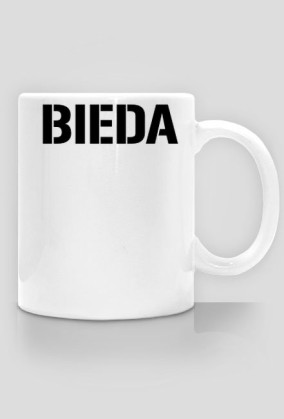Kubek BIEDA