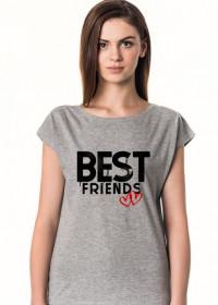 T-shirt "Best Friends" szary