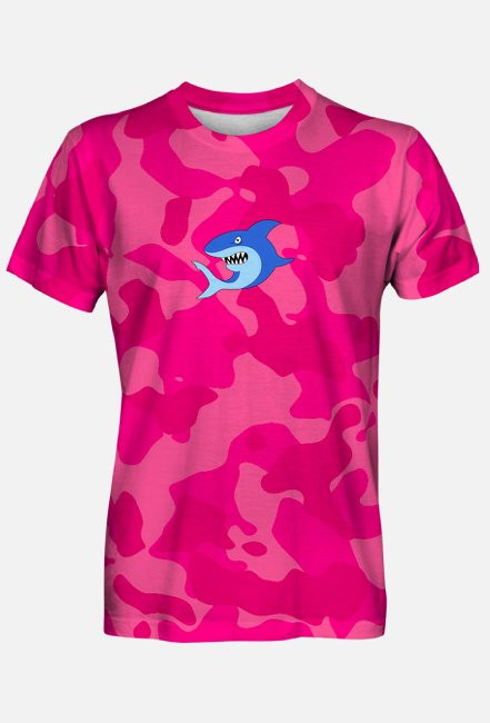 Pink Kamuflage & Shark