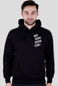 Anti black Bluza z kapturem