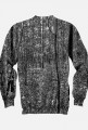 Bluza Fullprint z lasem w wersji czarno białej